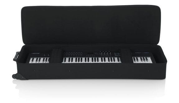 Gator GK-88 SLIM Lightweight 88-Note Slim Keyboard Case w/ Wheels