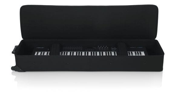 Gator GK-88 SLXL Lightweight Slim Extra Long 88-Note Keyboard Case w/ Wheels