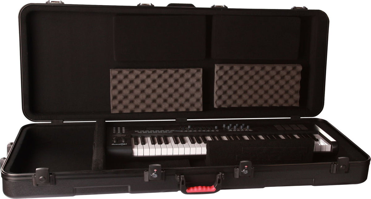 Gator GTSA-KEY76D 76-Note DEEP Keyboard Case w/ TSA & Wheels