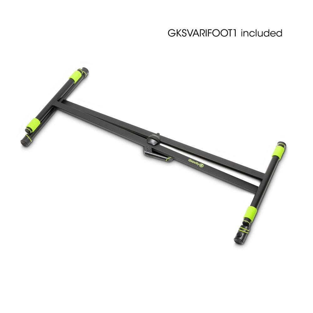 Gravity KSX1 Single Keyboard Stand X-Frame w/VariFoot
