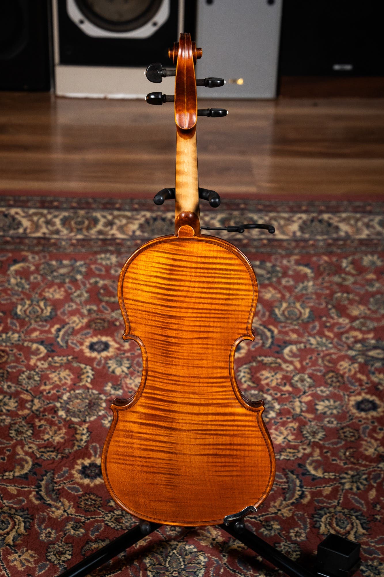 GLIGA 4/4 VASILE  SUPERIOR ITALY 1PC BACK PROFESSIONAL SETUP W/OPAL GOLD STRINGS (VIOLIN ONLY)