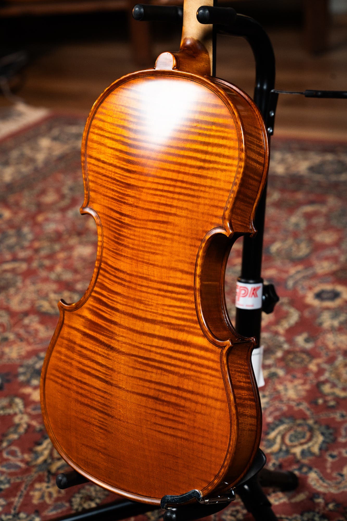 GLIGA 4/4 VASILE  SUPERIOR ITALY 1PC BACK PROFESSIONAL SETUP W/OPAL GOLD STRINGS (VIOLIN ONLY)