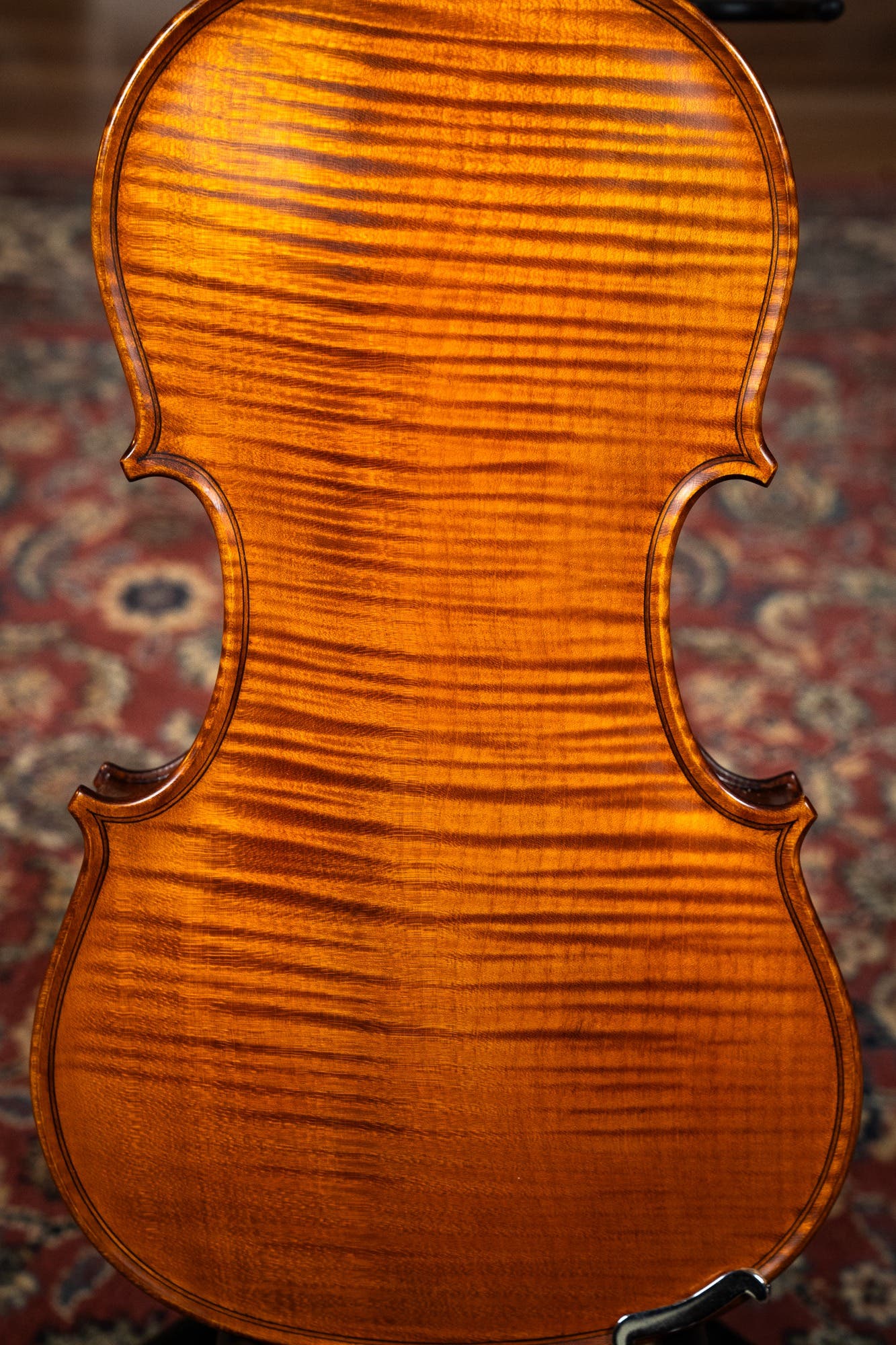 GLIGA 4/4 VASILE  SUPERIOR ITALY 1PC BACK PROFESSIONAL SETUP W/OPAL GOLD STRINGS (VIOLIN ONLY)