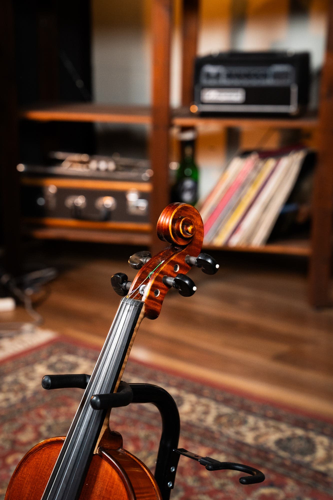 GLIGA 4/4 VASILE NO 5 VIOLIN PROFESSIONAL SETUP W/OPAL GOLD STRINGS (VIOLIN ONLY)