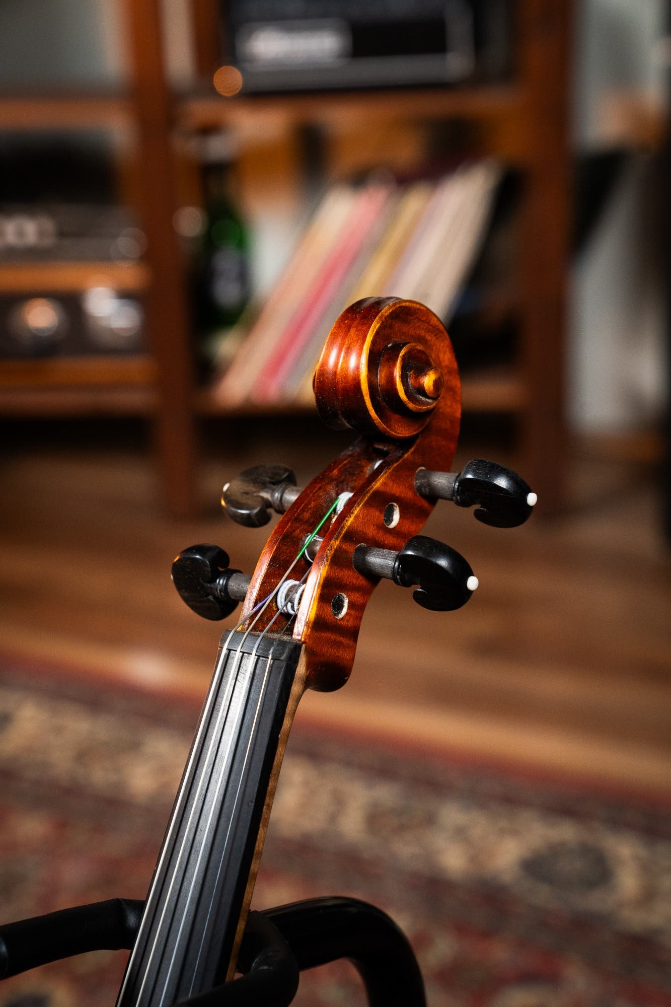 GLIGA 4/4 VASILE NO 5 VIOLIN PROFESSIONAL SETUP W/OPAL GOLD STRINGS (VIOLIN ONLY)