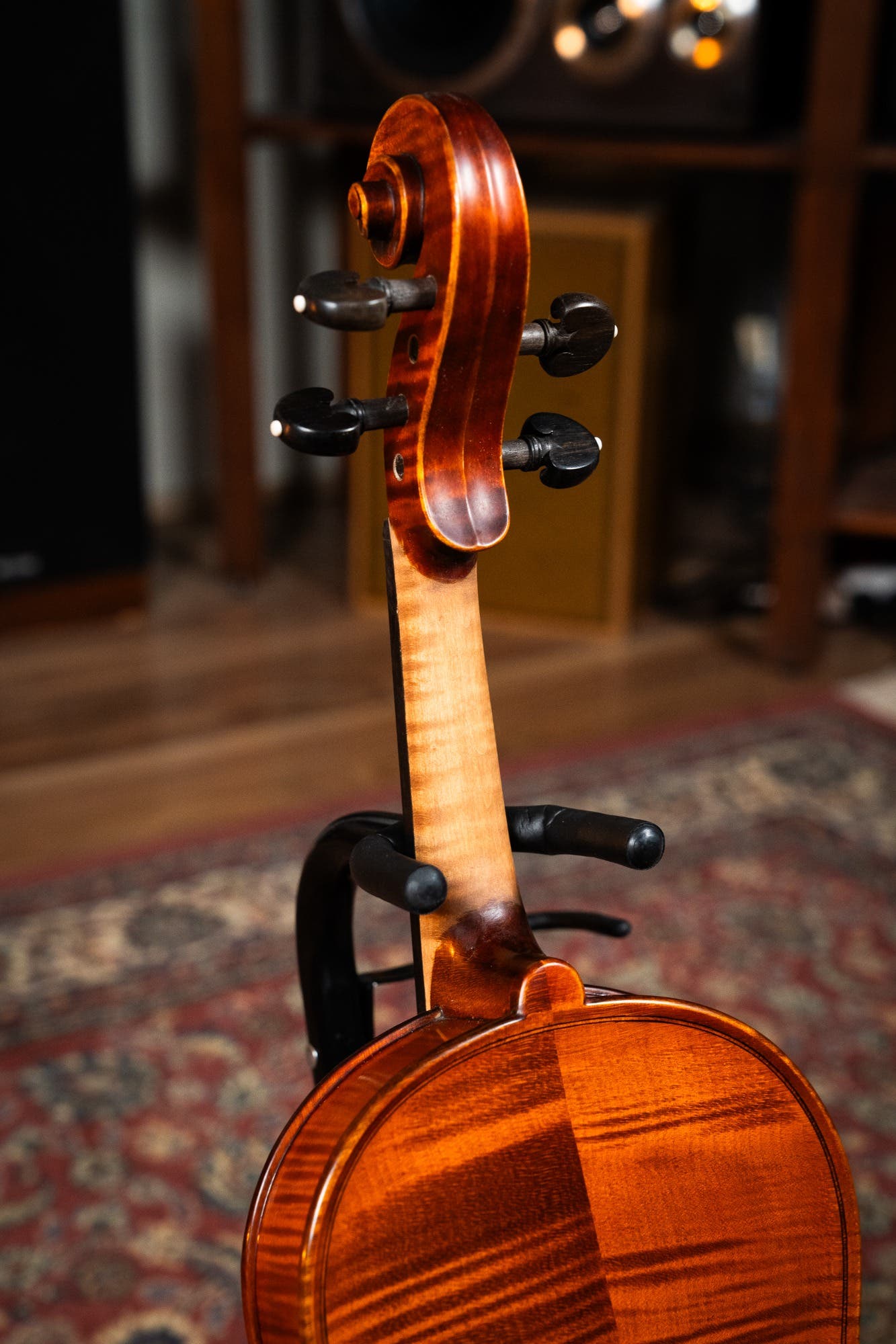 GLIGA 4/4 VASILE NO 5 VIOLIN PROFESSIONAL SETUP W/OPAL GOLD STRINGS (VIOLIN ONLY)