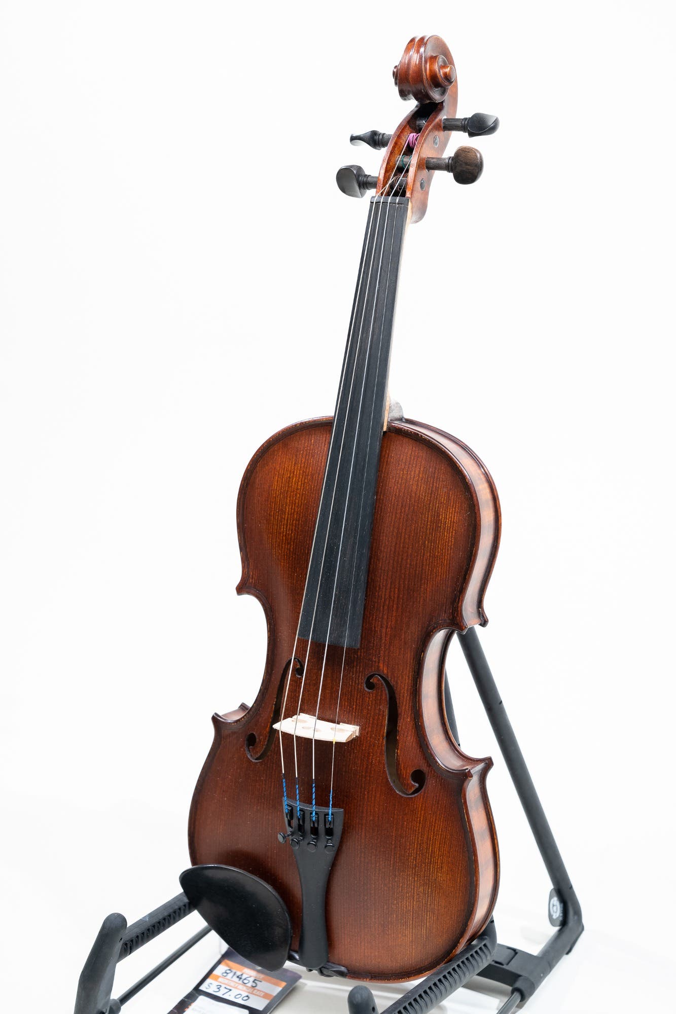 GLIGA II VIOLIN OUTFIT 4/4 AGED DARK ANTIQUE SET UP W/OPAL GOLD STRINGS