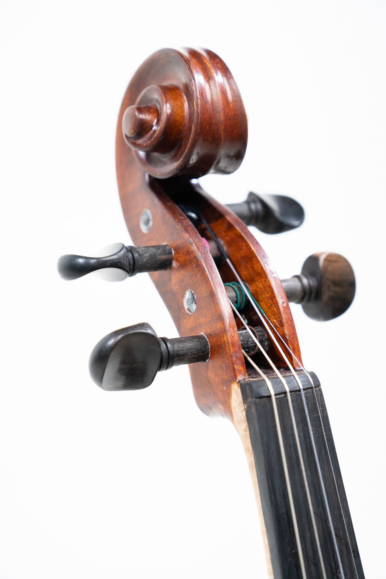 GLIGA II VIOLIN OUTFIT 4/4 AGED DARK ANTIQUE SET UP W/OPAL GOLD STRINGS