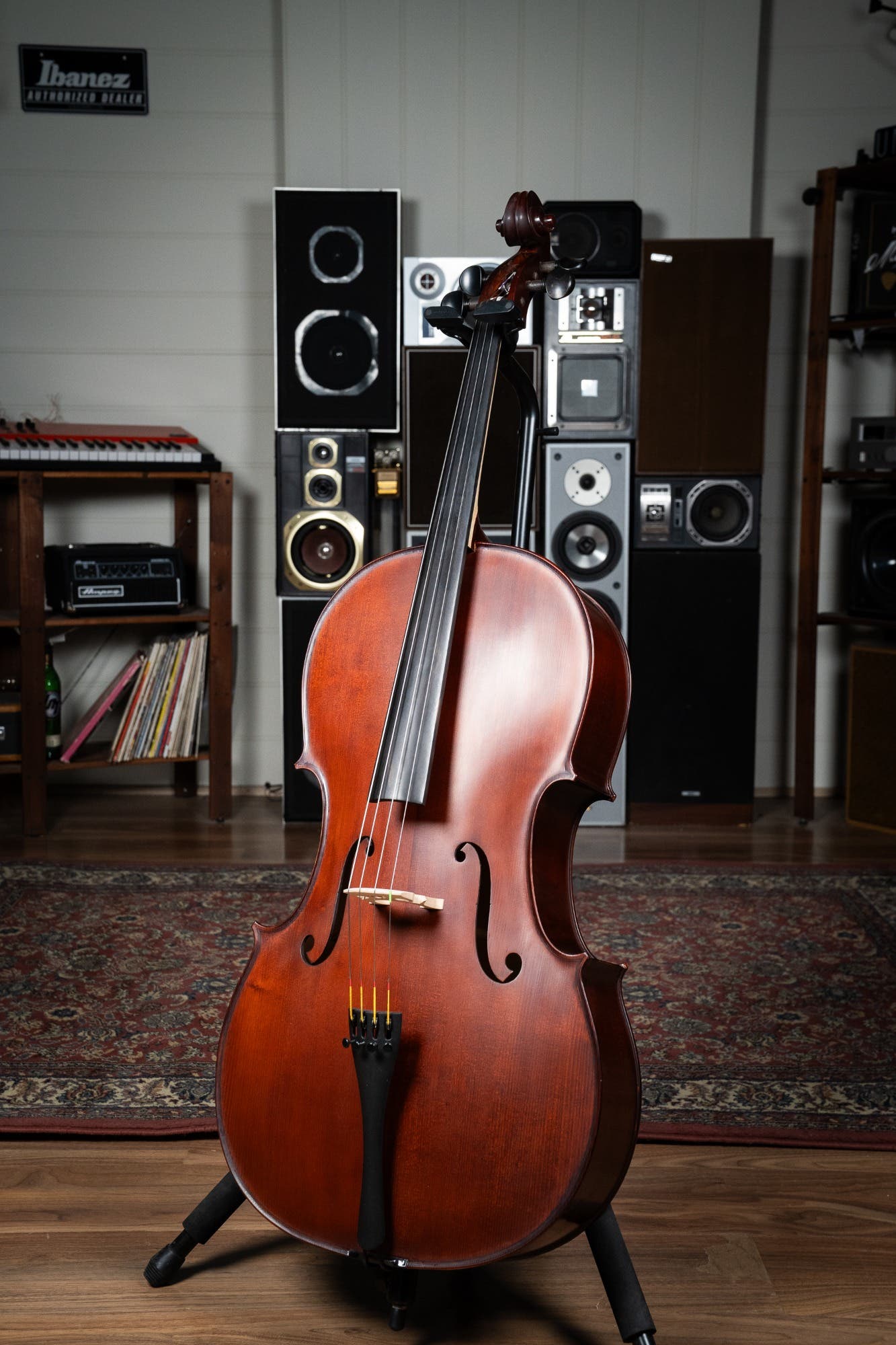 Gliga III 4/4 cello outfit - Oil Dark Antique