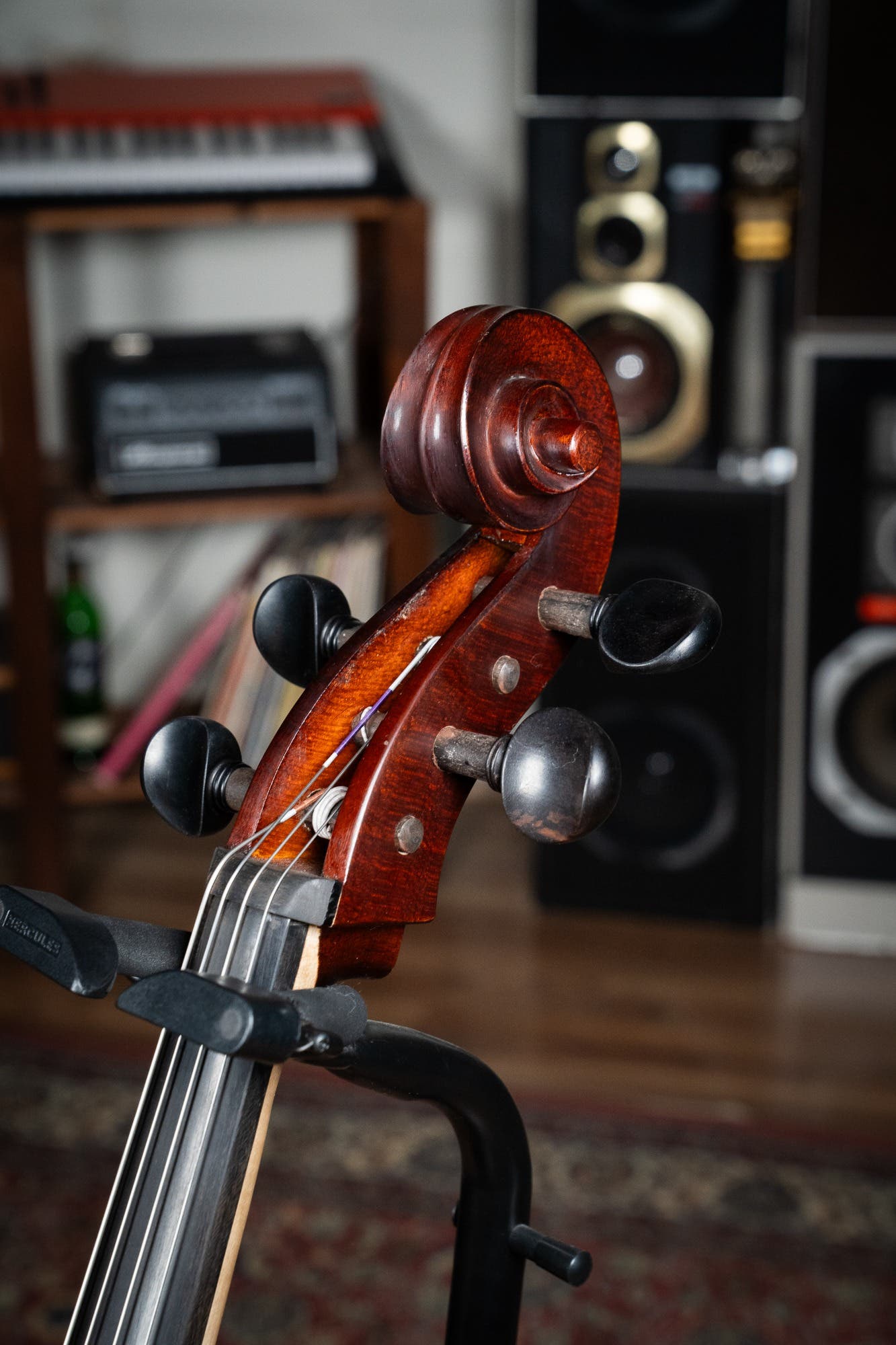 Gliga III 4/4 cello outfit - Oil Dark Antique