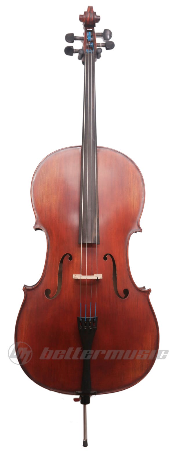 Gliga II 4/4 cello outfit, dark antique