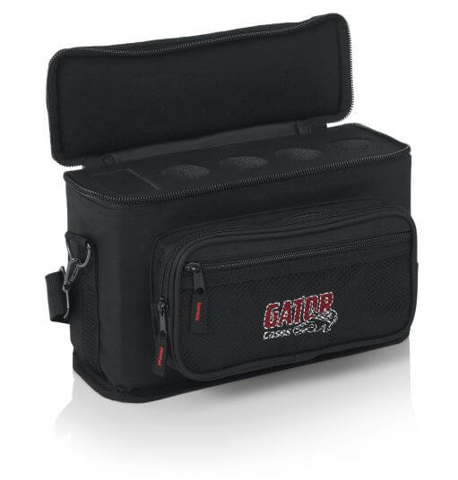 Gator GM-4 4x Microphone Padded Bag