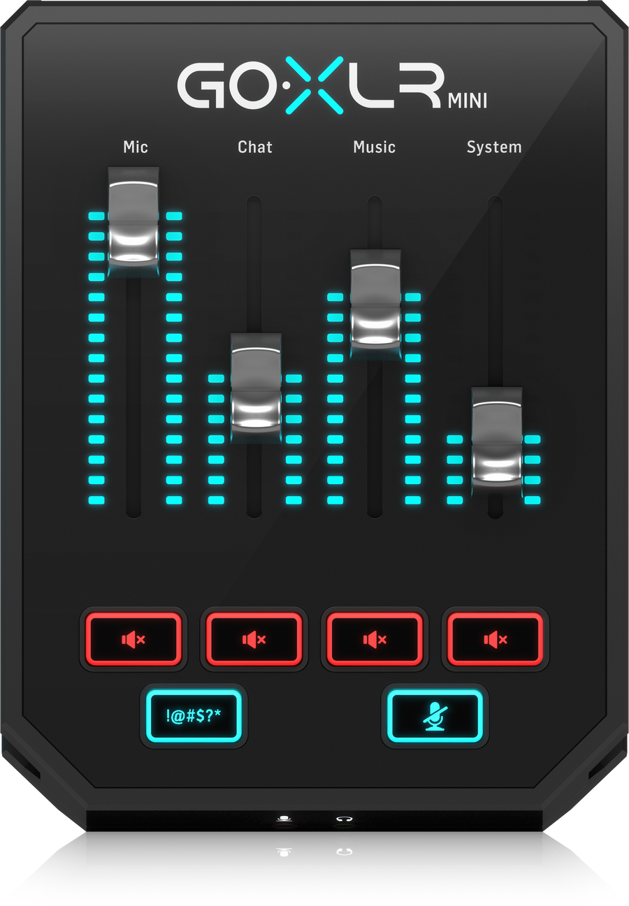 TC Helicon GoXLR MINI All-in-one Audio Interface