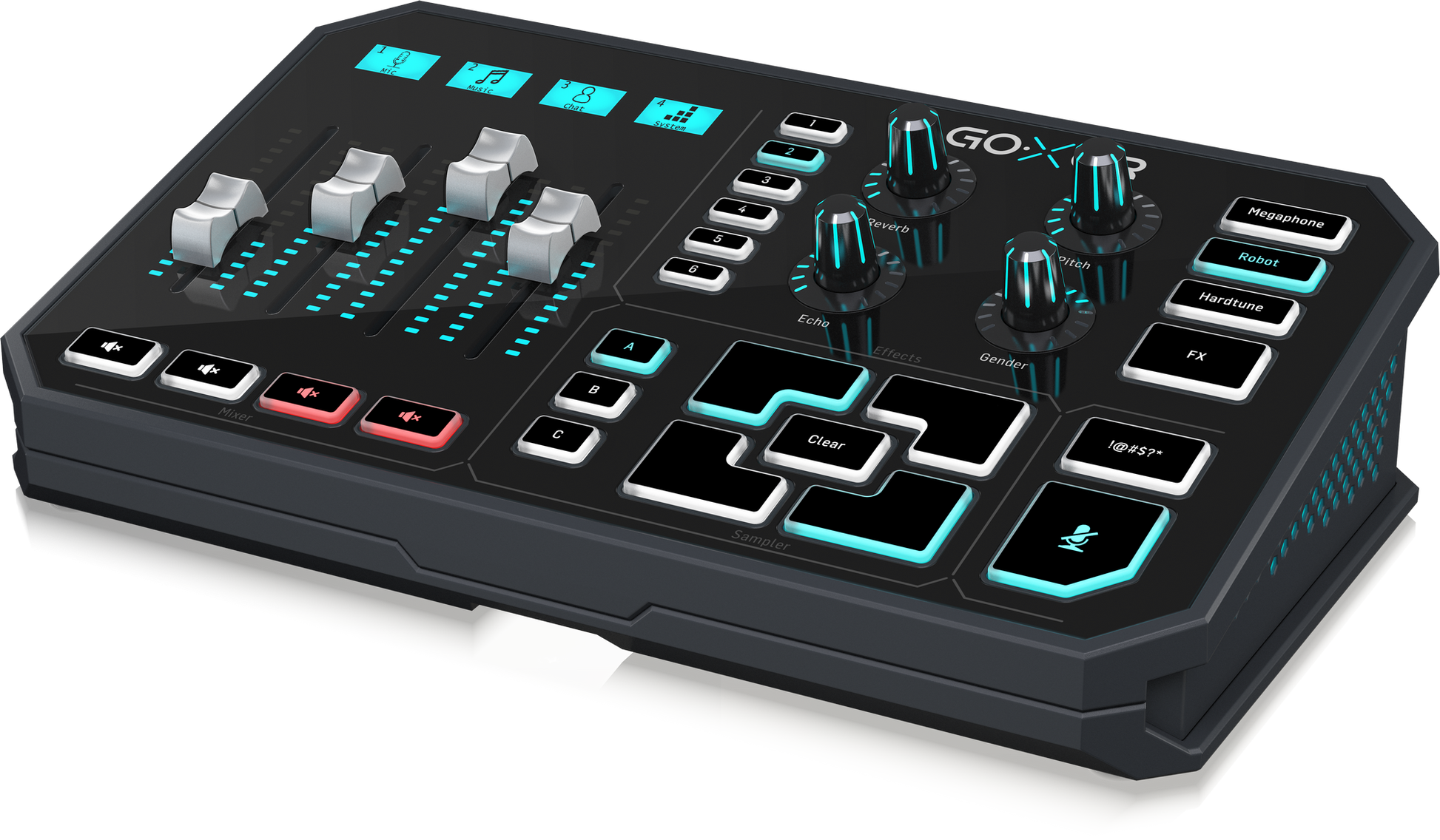 TC Helicon GoXLR Compact Broadcast Mixer w/MIDAS Preamps