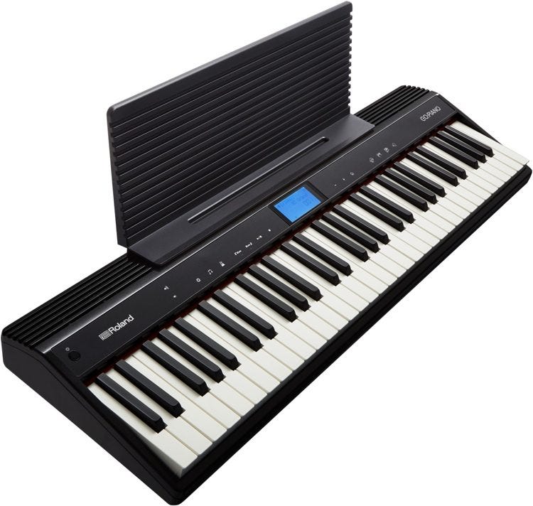 Roland GO:PIANO 61-Note Digital Piano w/Bluetooth (GO61P)