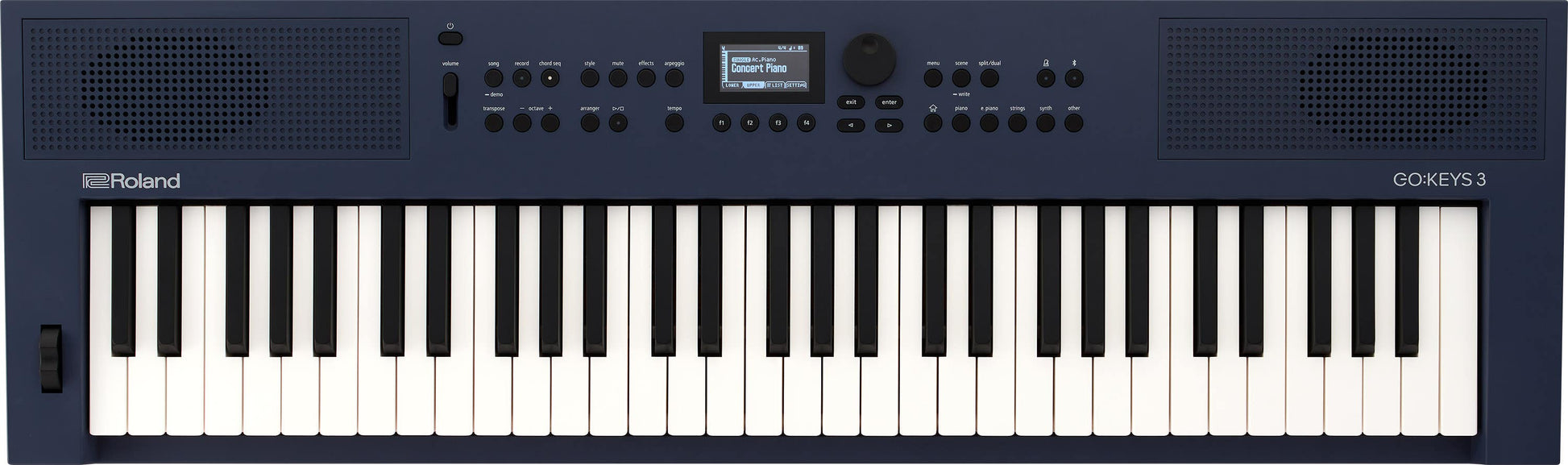 Roland GO:KEYS 3 61-Note Keyboard / Synth -  Midnight Blue