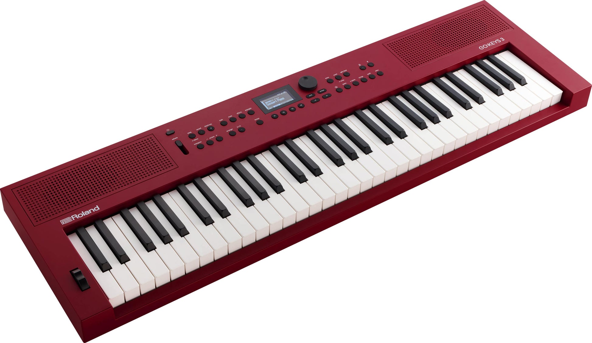 Roland GO:KEYS 3 61-Note Keyboard / Synth -  Red