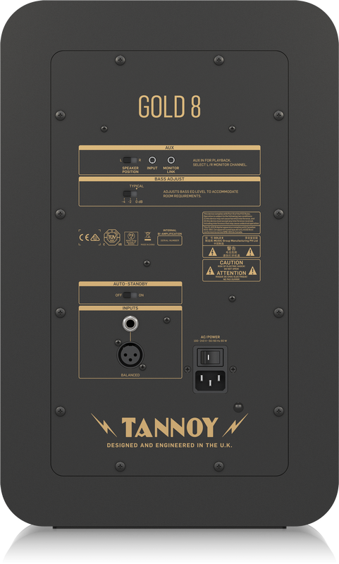 Tannoy Gold 8 8" Nearfield Studio Monitor (Single)