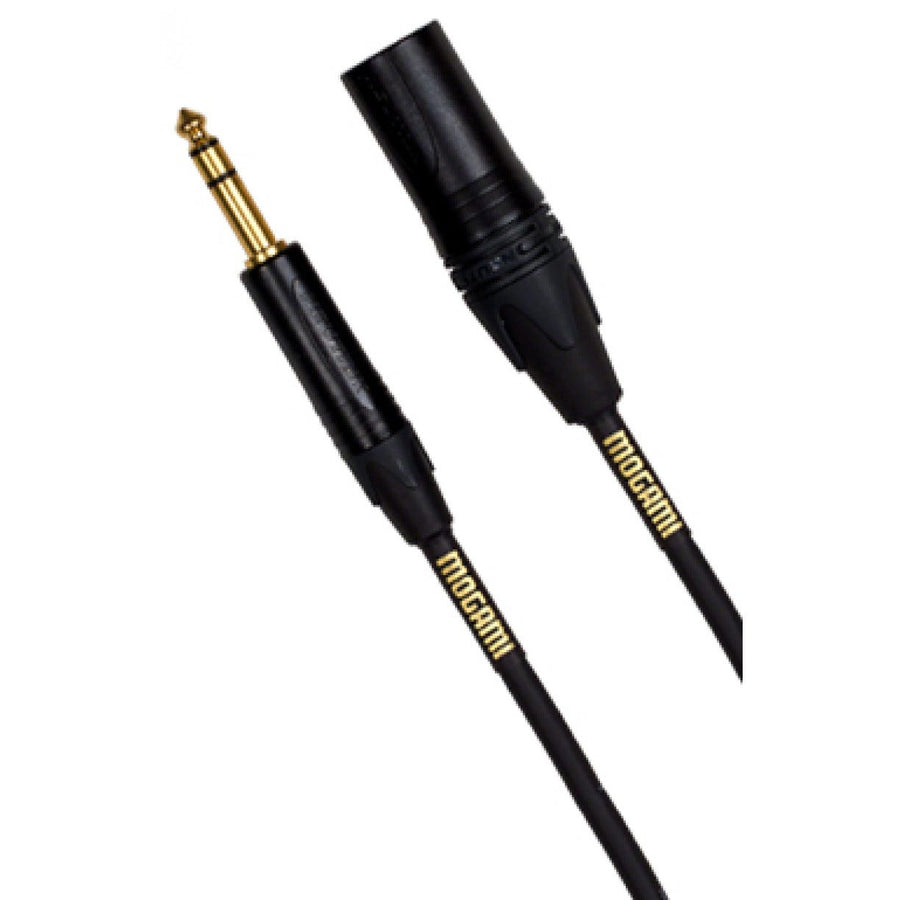 Mogami Gold Studio Speaker Cable Male XLR To TRS - 3ft
