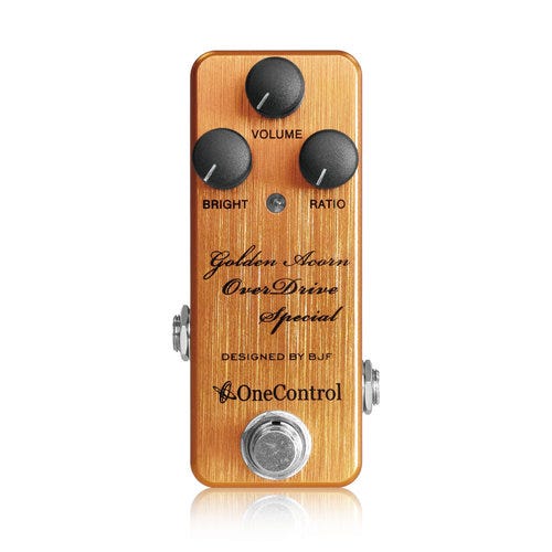 One Control BJF Golden Acorn OverDrive Special Pedal