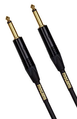 Mogami Gold Instrument Cable 1/4" Jacks - 25ft