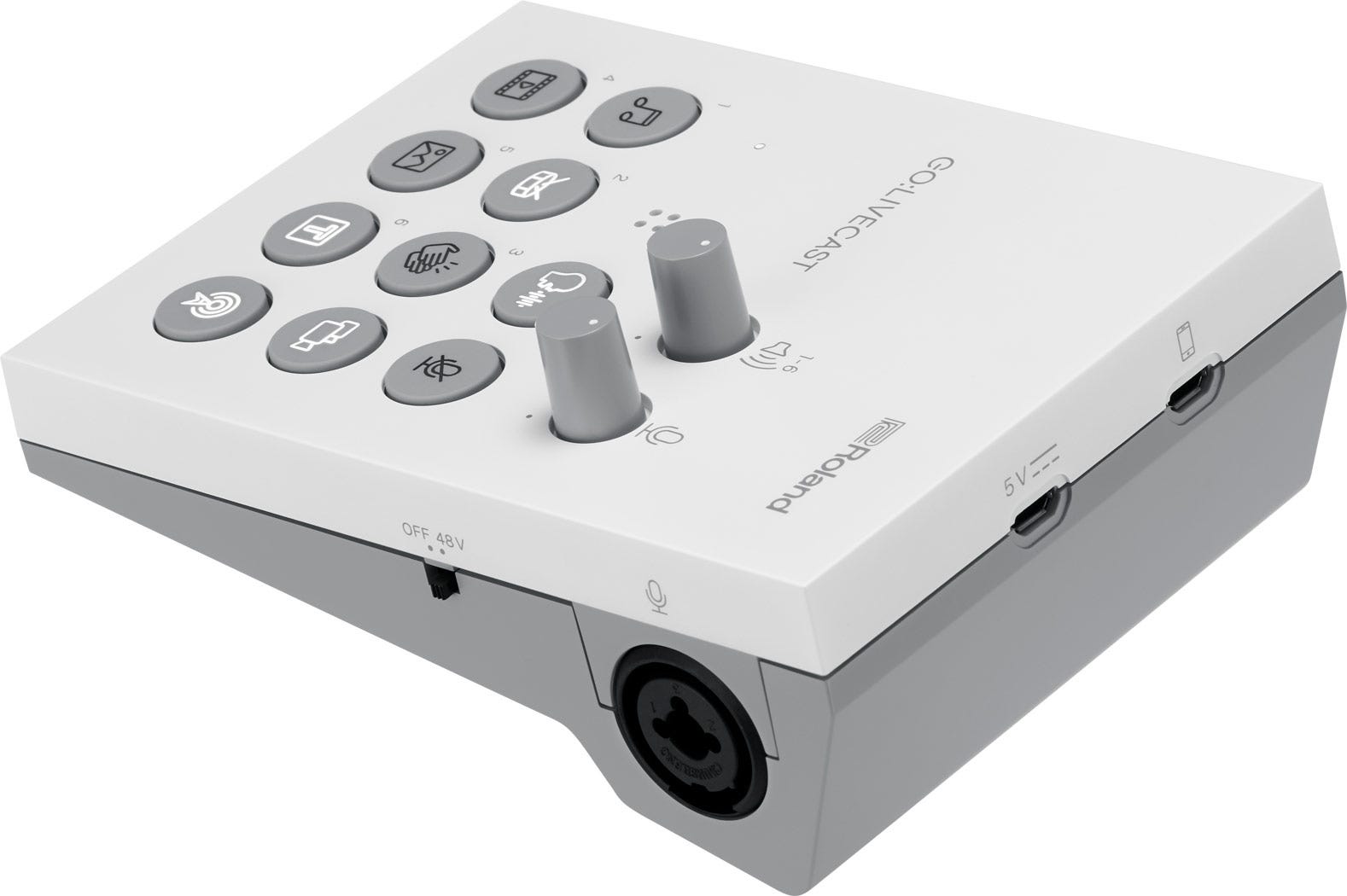 Roland GO:LIVECAST Live Streaming Studio for Smartphones