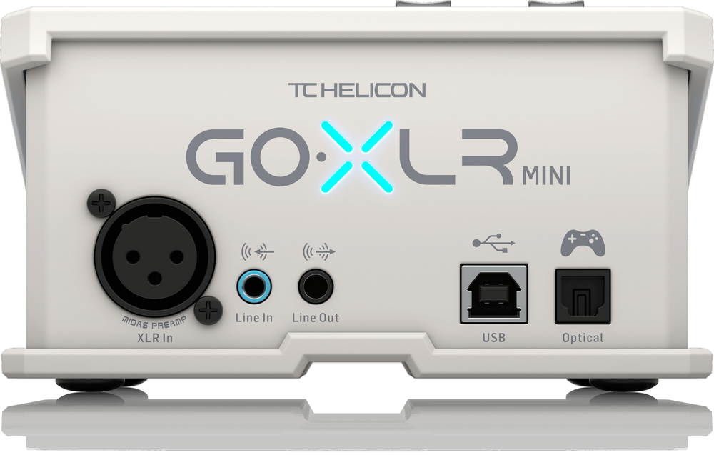 TC Helicon GoXLR MINI WHITE All-in-one Audio Interface
