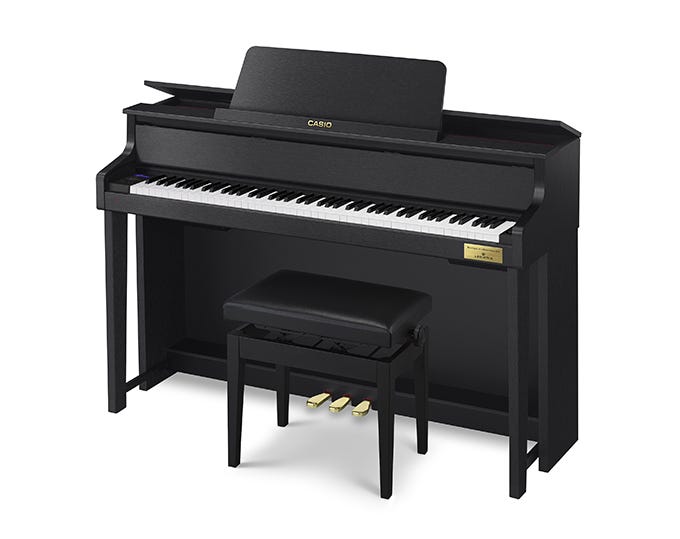 Casio GP-310 Grand Hybrid Digital Piano w/Matching Bench - Black