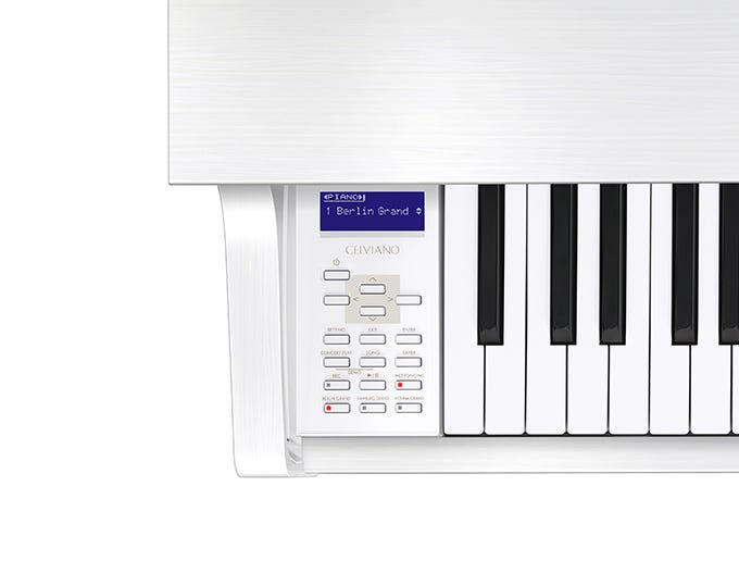 Casio GP-310 Grand Hybrid Digital Piano w/Matching Bench - White