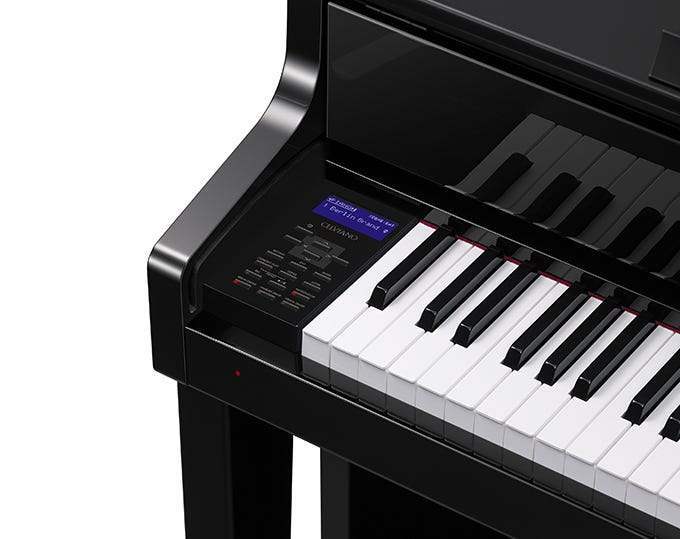 Casio GP-510 Grand Hybrid Digital Piano w/Matching Bench - Black Polish