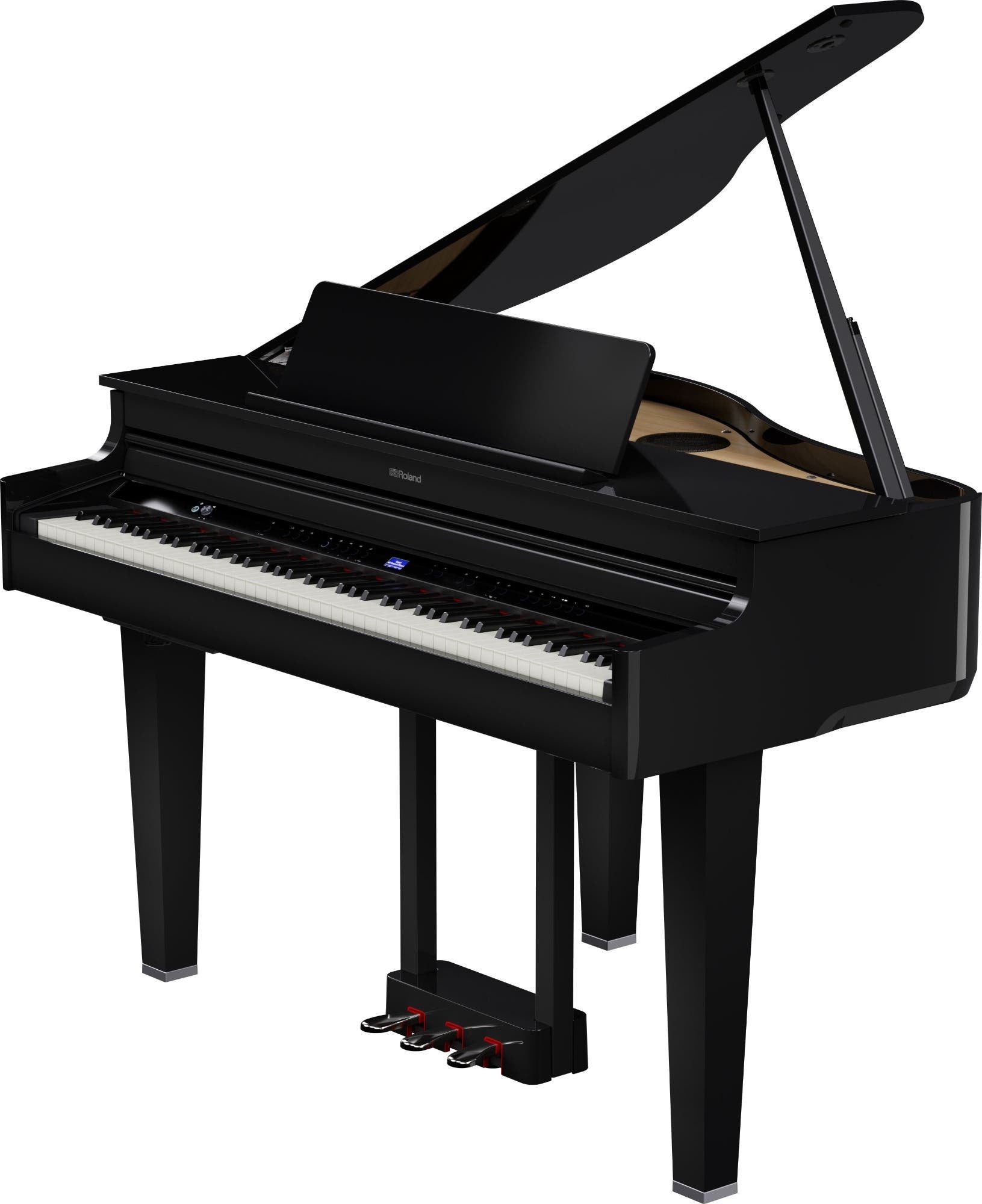 Roland GP6PE Mini Digital Grand Piano w/Bench - Polished Ebony