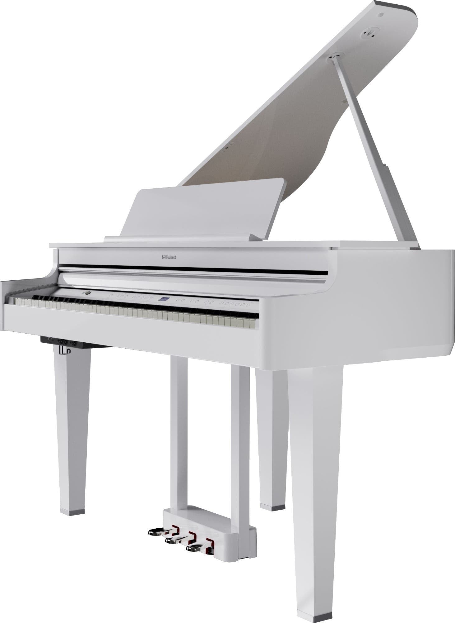 Roland GP6PW Mini Digital Grand Piano w/Bench - Polished White