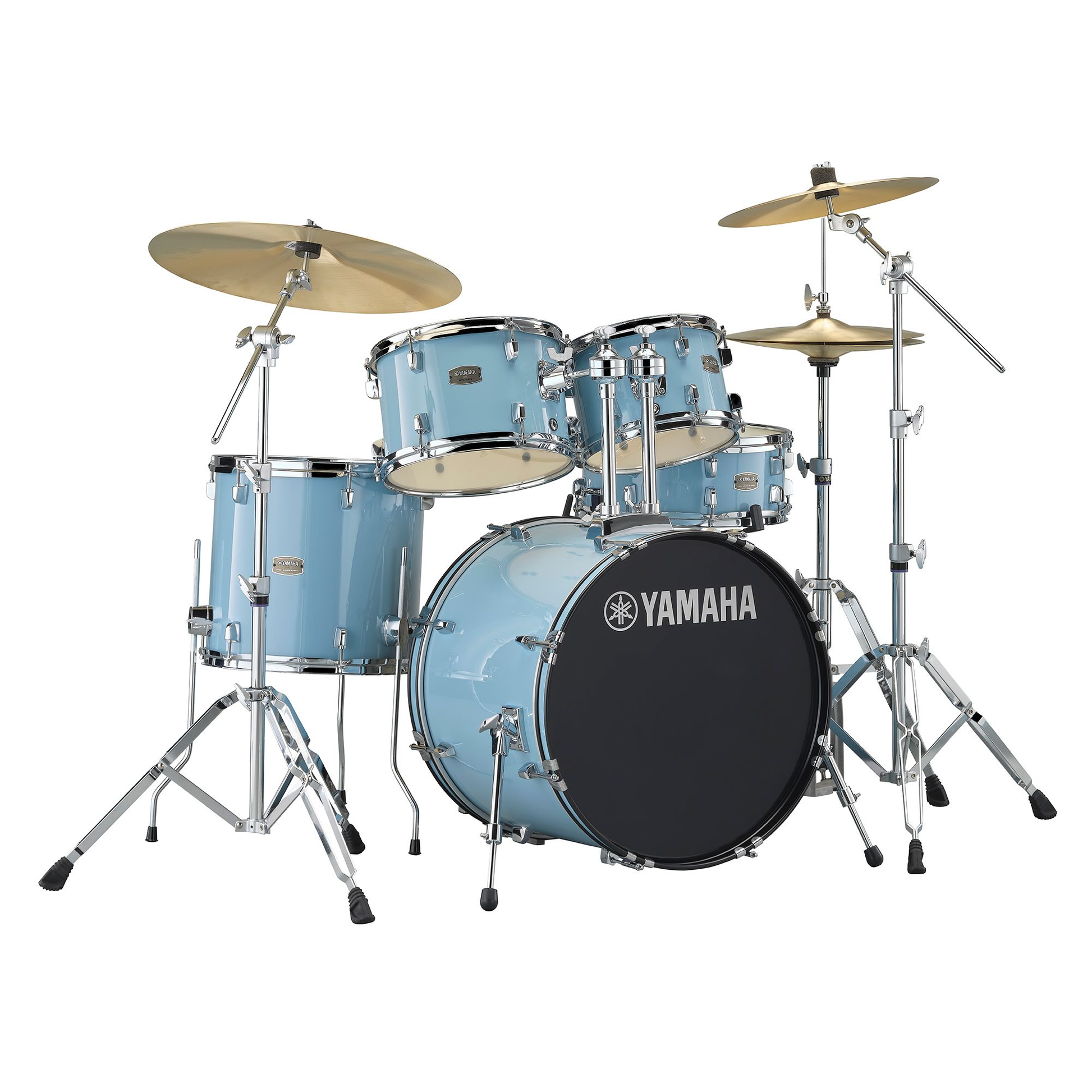 Yamaha Rydeen 5pc Fusion Drum Kit - Gloss Pale Blue w/FREE DS550 STOOL!