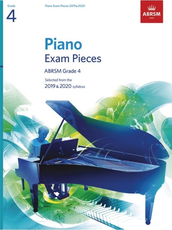 ABRSM PIANO EXAM PIECES GR 4 2019-2020 / (ABRSM)