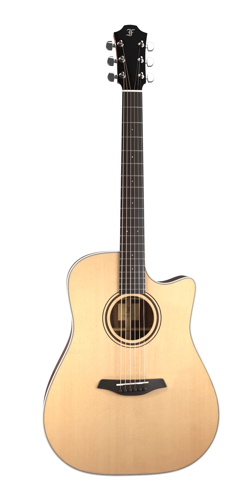 Furch Guitars GREEN SR Dreadnought Cutaway Guitar w/LR Baggs VTC + Case - Satin Finish