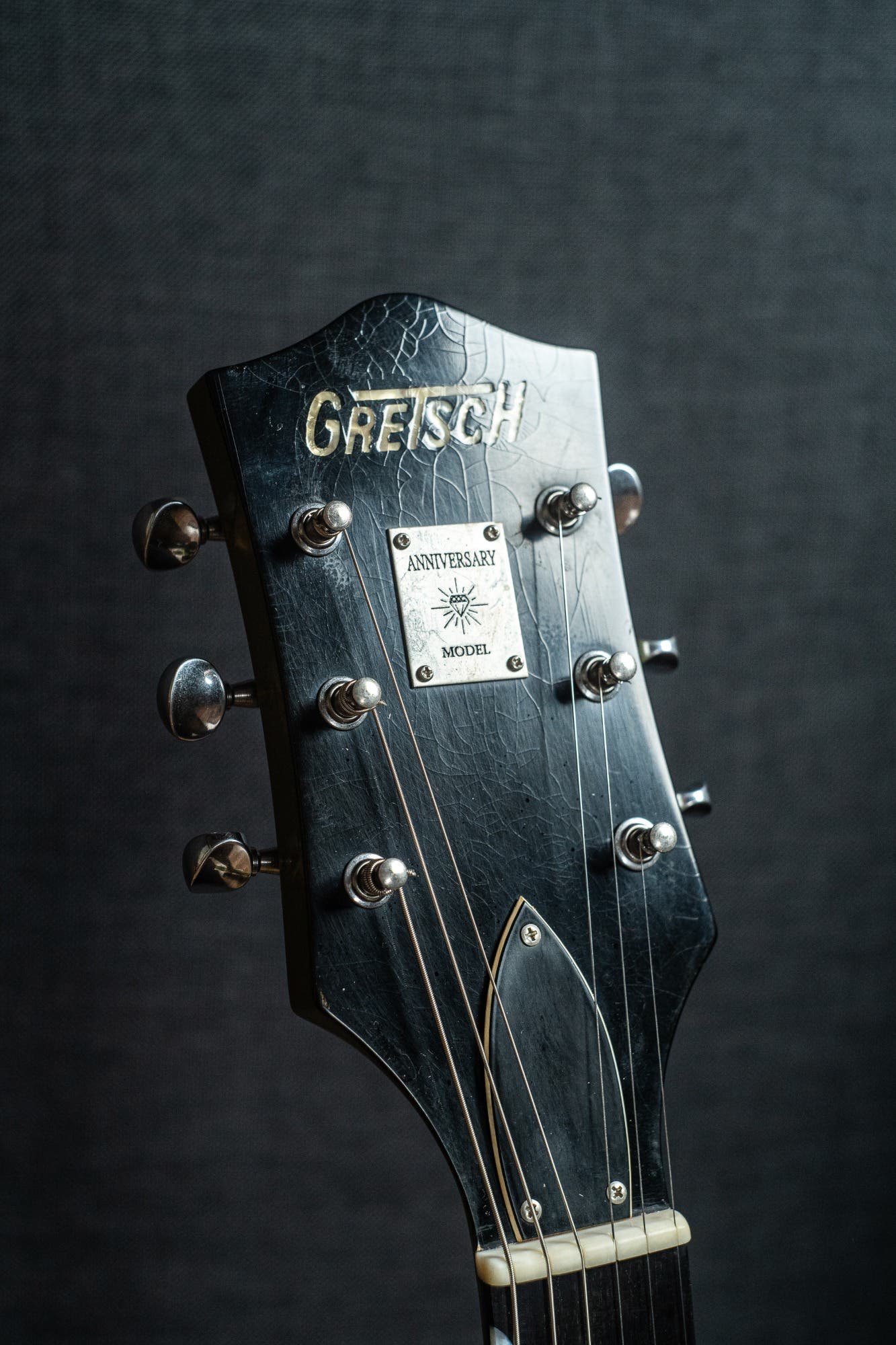Gretsch USA G6118-R-CST Anniversary Relic Stephen Stern Masterbuilt - 2-Tone Smoke Green (#UC07030197) - Pre-Owned