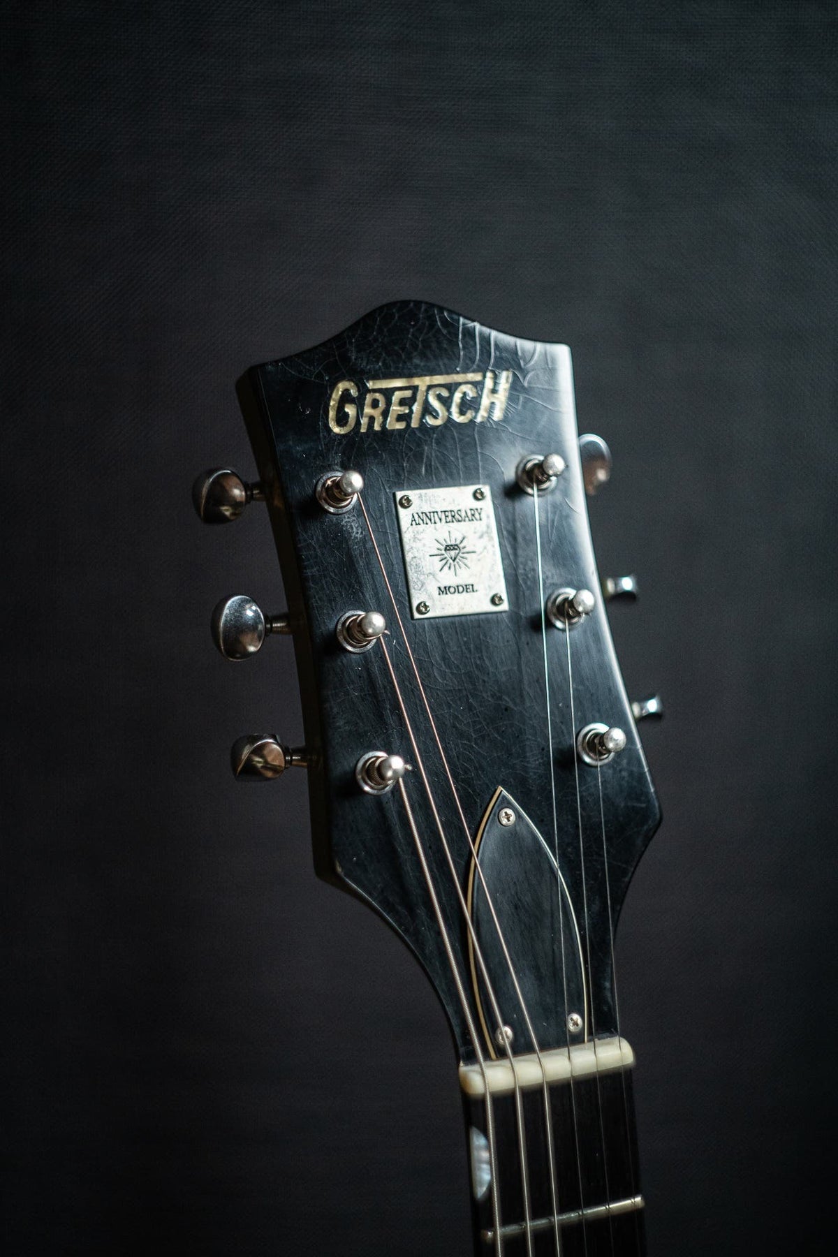 Gretsch USA G6118-R-CST Anniversary Relic Stephen Stern Masterbuilt - 2-Tone Smoke Green (#UC07030197) - Pre-Owned
