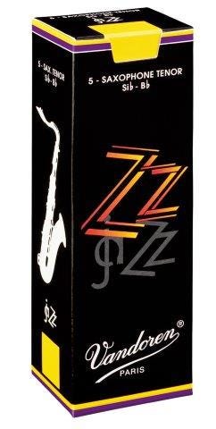 Vandoren zz jazz tenor sax reeds - box of 5 - strength 4.0