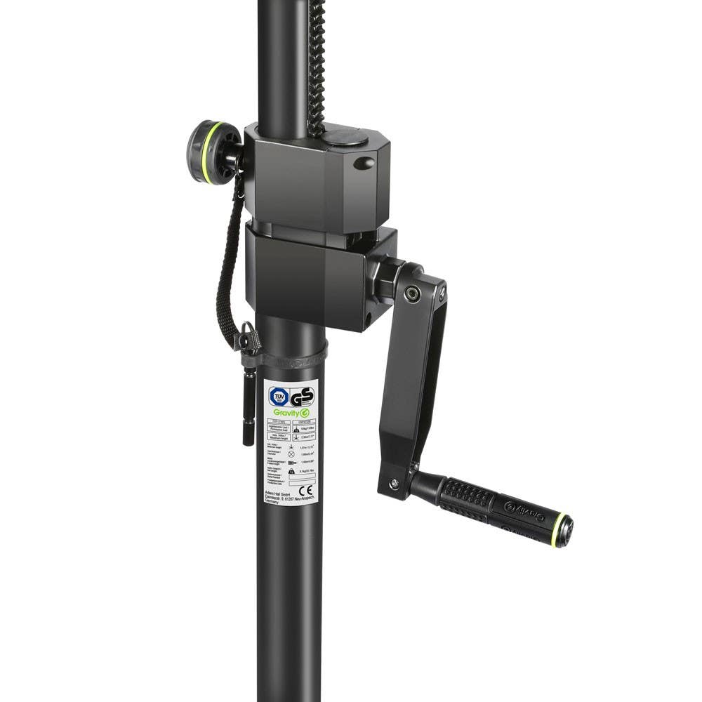Gravity SP4722B Wind Up Speaker Stand (Single)