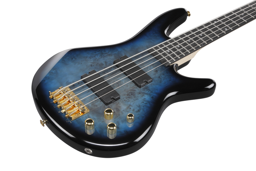 Ibanez GSR205PC Electric Bass - Transparent Marine Burst