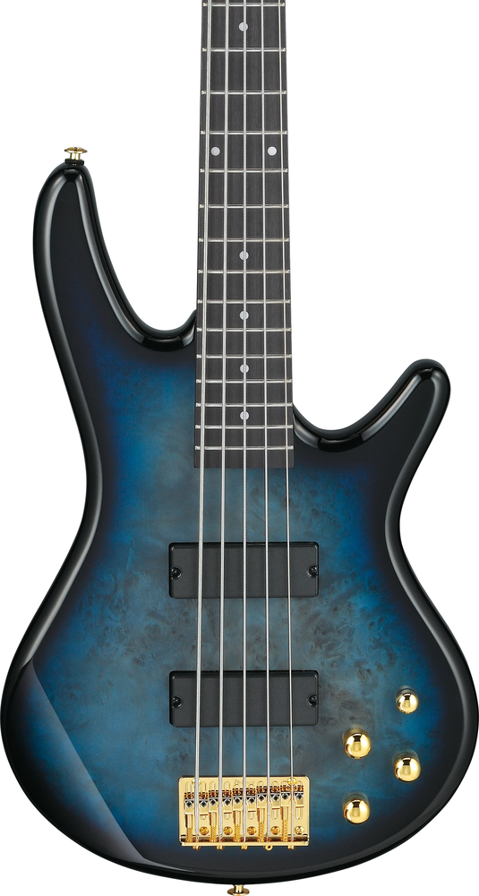 Ibanez GSR205PC Electric Bass - Transparent Marine Burst