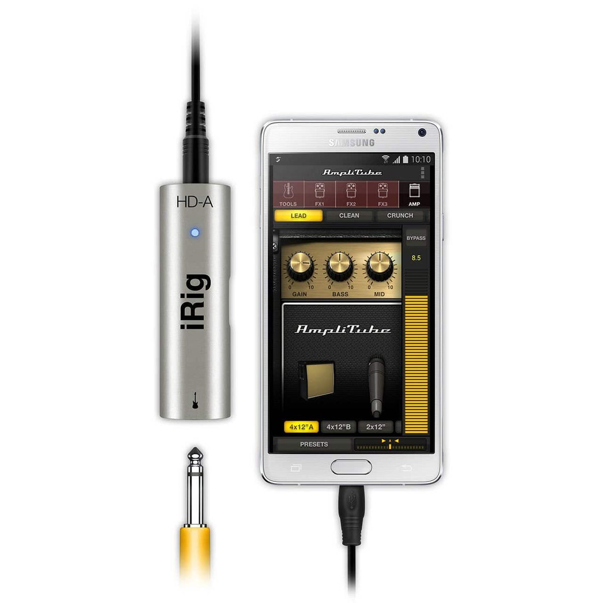 IK Multimedia iRig HD-A Digital Guitar Interface (for Android)