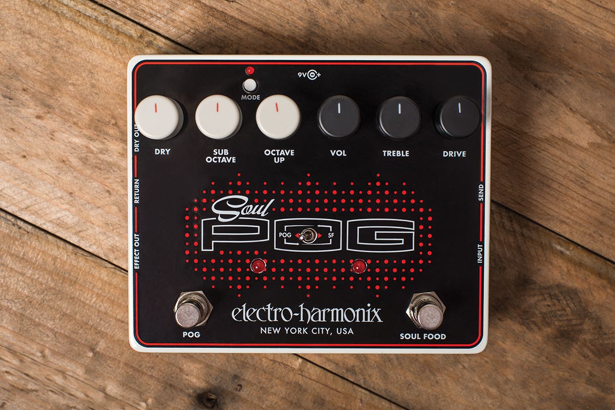 Electro Harmonix Soul POG Overdrive/Octave Effect Pedal