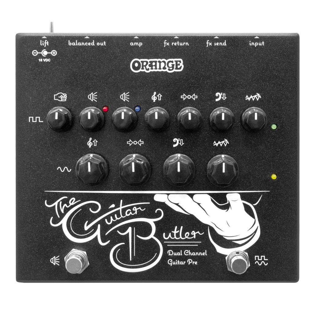 Orange Guitar Butler Dual Channel Pre-amp Pedal