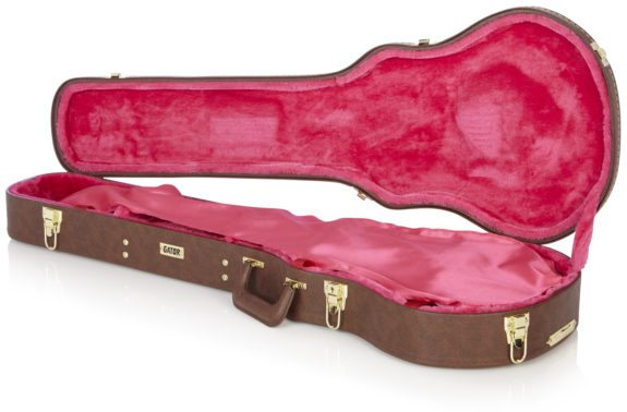 Gator GW-LP-BROWN Deluxe Wood LP Guitar Case