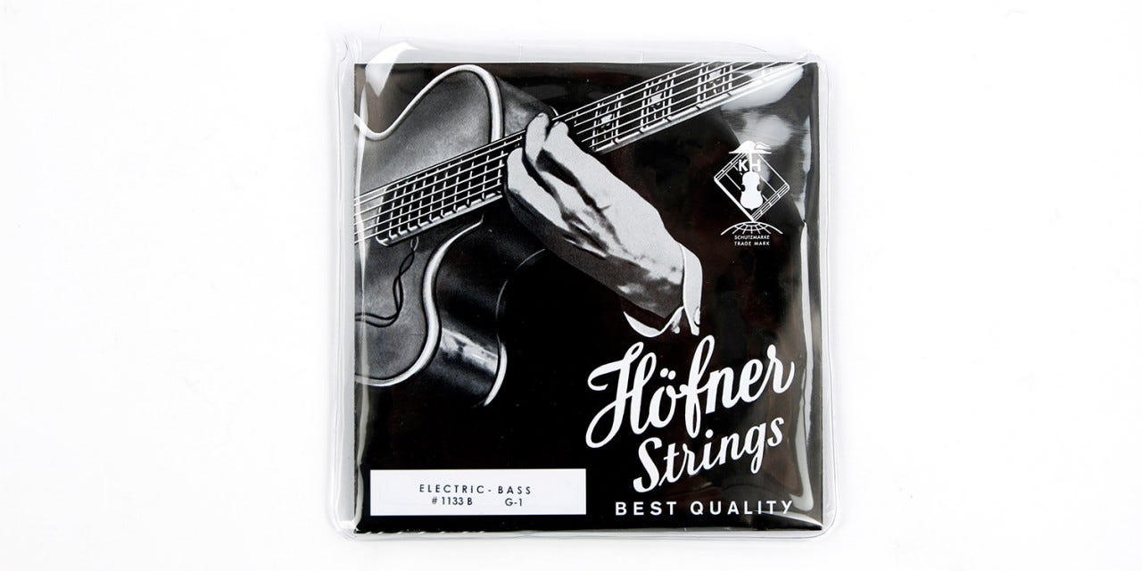 Hofner Original Flatwound Bass Guitar Strings (H1133B)