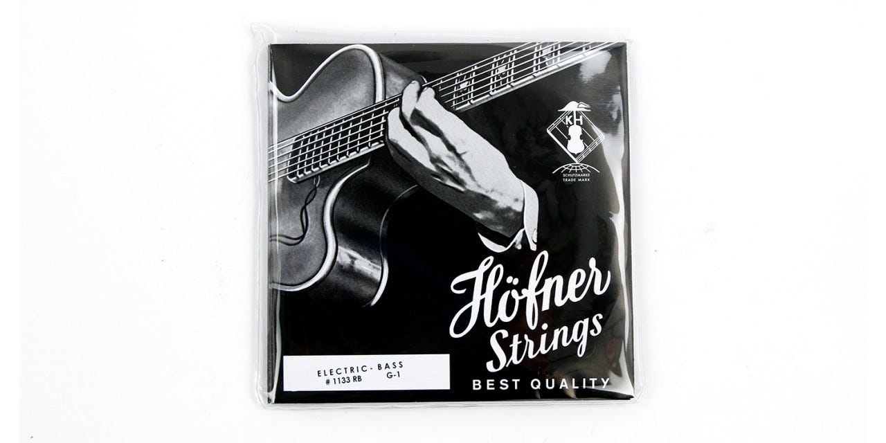 Hofner Original Roundwound Bass Guitar Strings (H1133B)