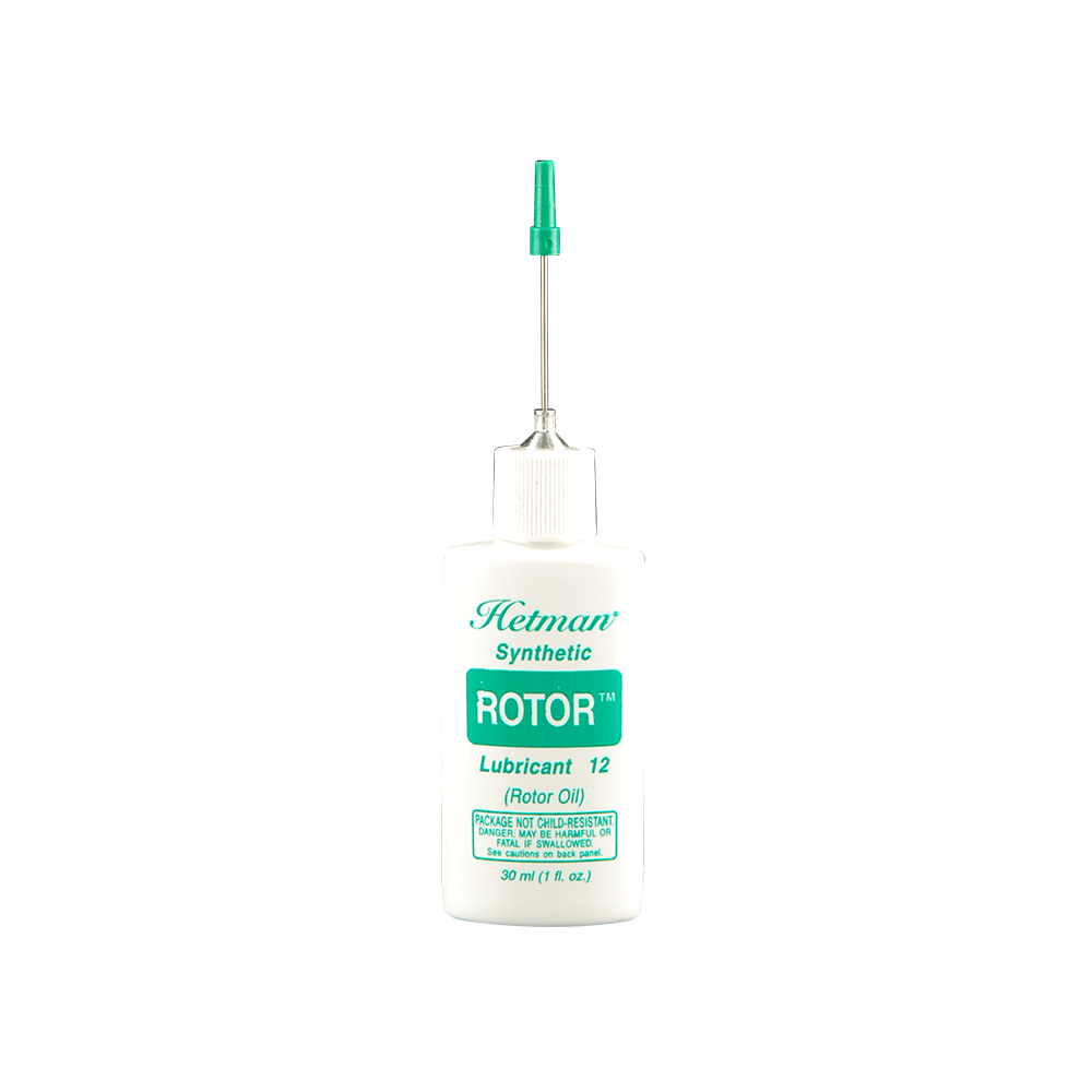 Hetman Synthetic Rotary Valve Oil - Regular - 30ml - Needle Oiler