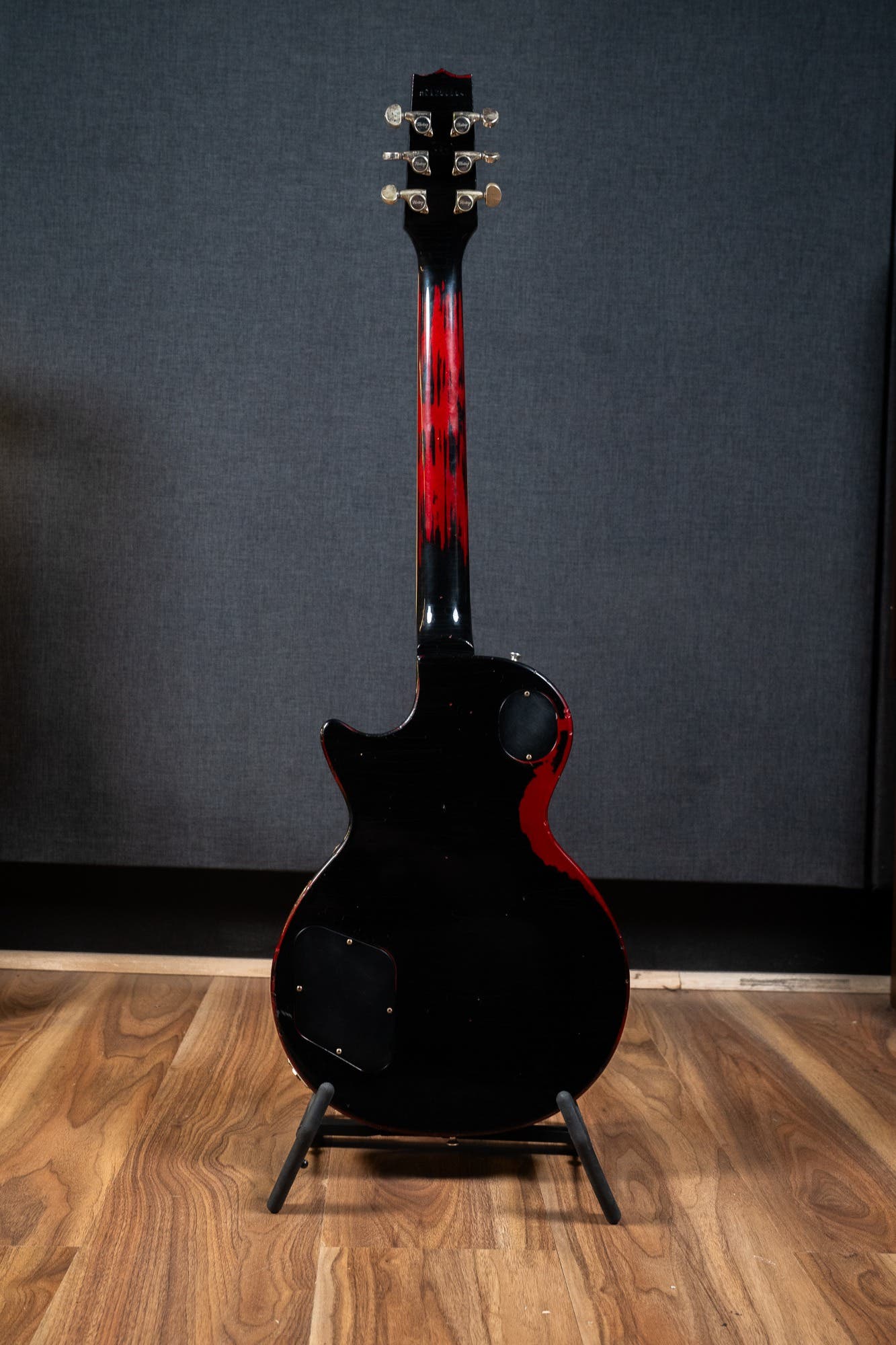 Heritage Custom Shop Factory Special H-150 Electric Guitar - Ebony over Dirty Lemon Burst (AA)