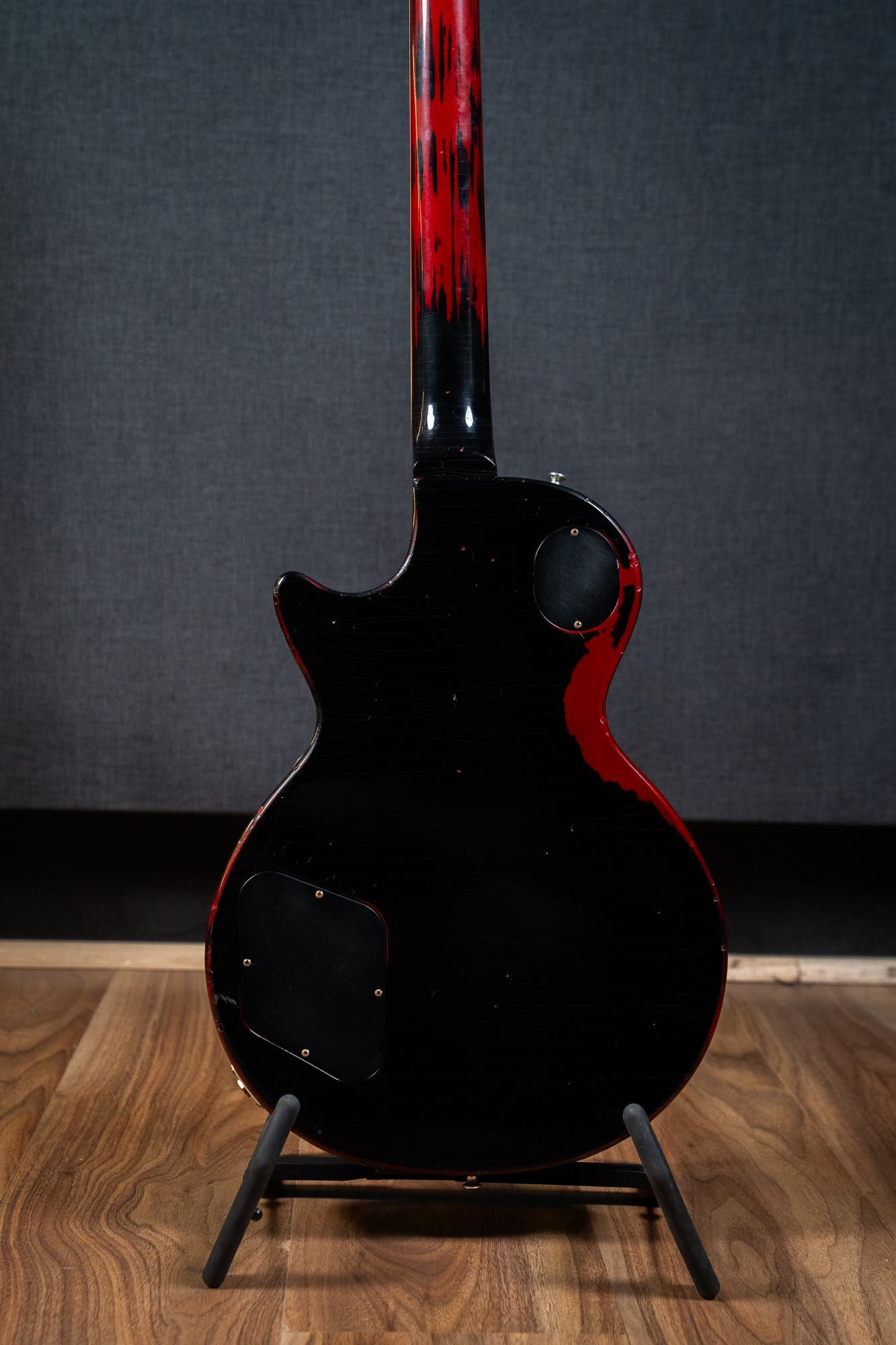 Heritage Custom Shop Factory Special H-150 Electric Guitar - Ebony over Dirty Lemon Burst (AA)